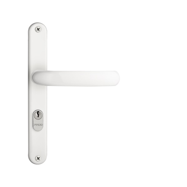 FECHADURA EXTERNA ESTREITA 603E 36MM BRANCA CONCEPT - Foto 1