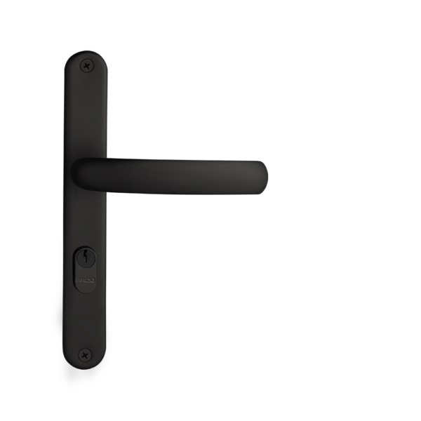 FECHADURA EXTERNA ESTREITA 603E 36MM PRETA CONCEPT - Foto 1