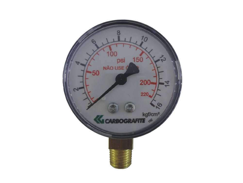 MANOMETRO BAIXA PRESSAO OXIGENIO/NITROGENIO 