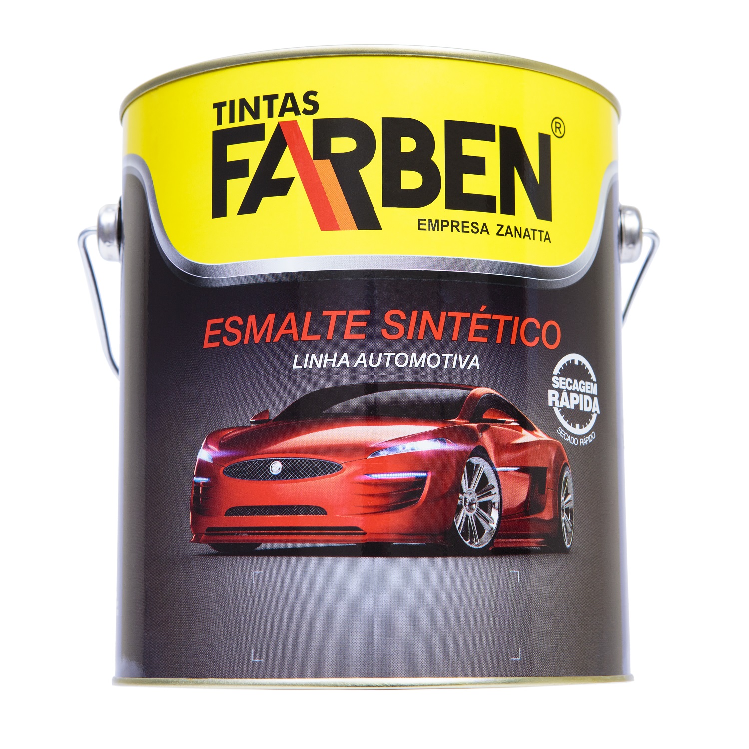 ESMALTE SINTTICO 3,6LT CINZA CHASSIS SCANIA 94 FARBEN 531.2300