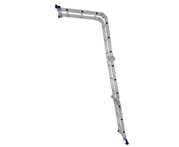 ESCADA MULTIFUNCIONAL COM PLATAFORMA 4X3 MEDIDA TOTAL 3,36 METRO PARA 150KG - Foto 3