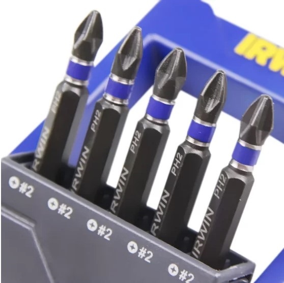 PONTA IMPACTO POWER BIT PHS NR.2 1/4X51 C/5 - Foto 1