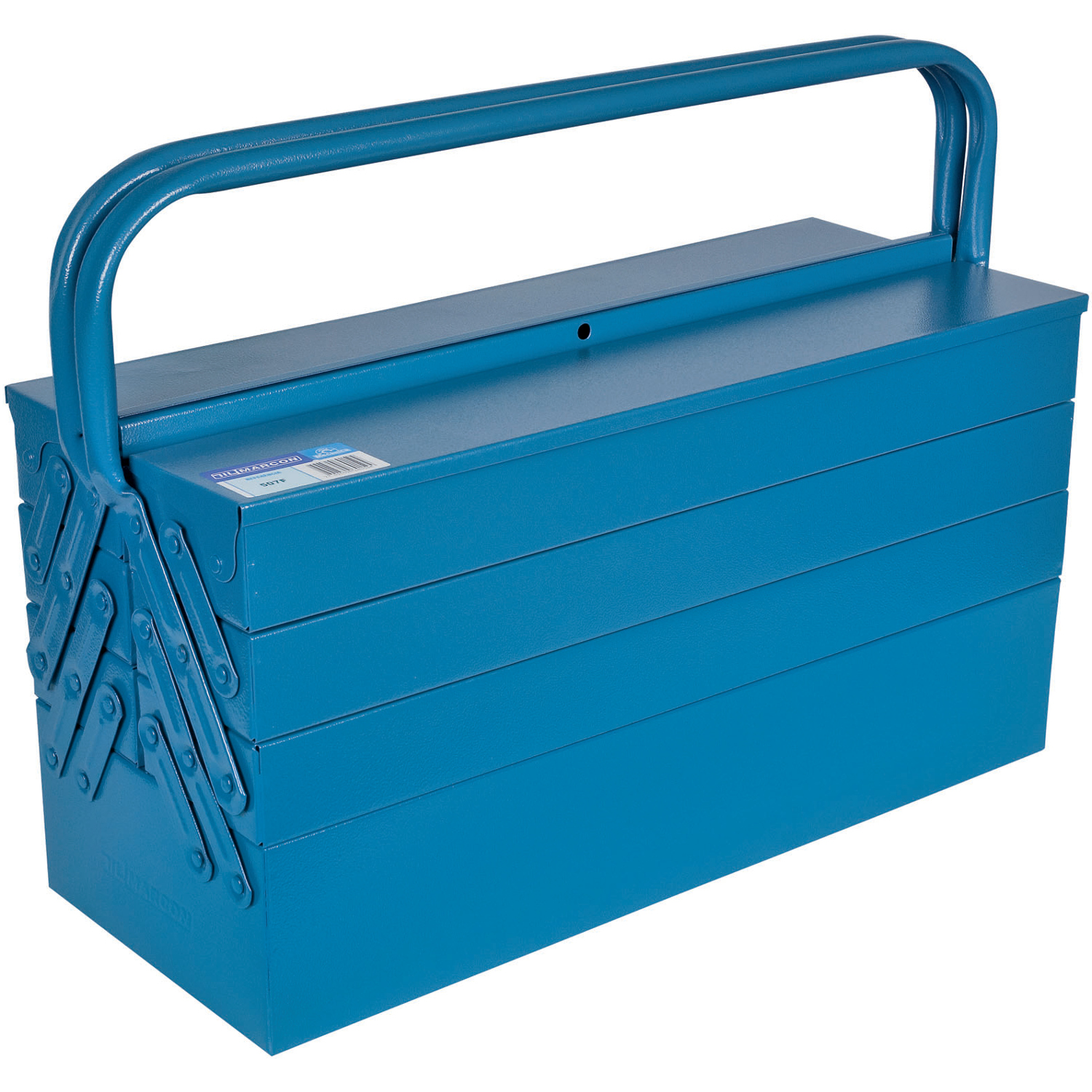 CAIXA DE FERRO SANFONADA 7 GAVETAS 500X200X375 507F - Foto 1