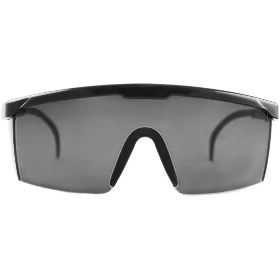 OCULOS DE SEGURAN�A CINZA COM PROTETOR LATERAL  - Foto 1