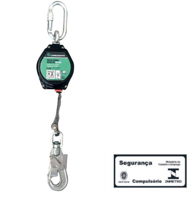 TRAVA QUEDAS RETRTIL COM FITA POLISTER 3,50M CG35F  - Foto 1