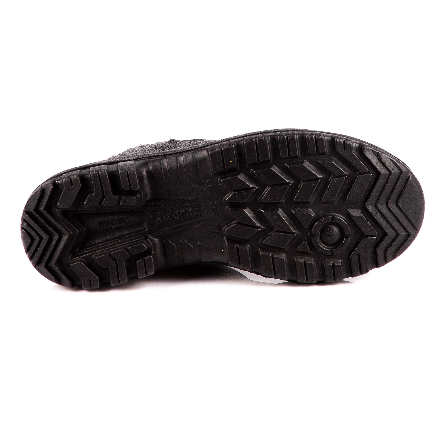 BOTINA 44 COURO PRETA ELASTICO BICO PLASTICO SOLA PU MONODENSIDADE 2020BELS4600LL  CA26467 - Foto 1