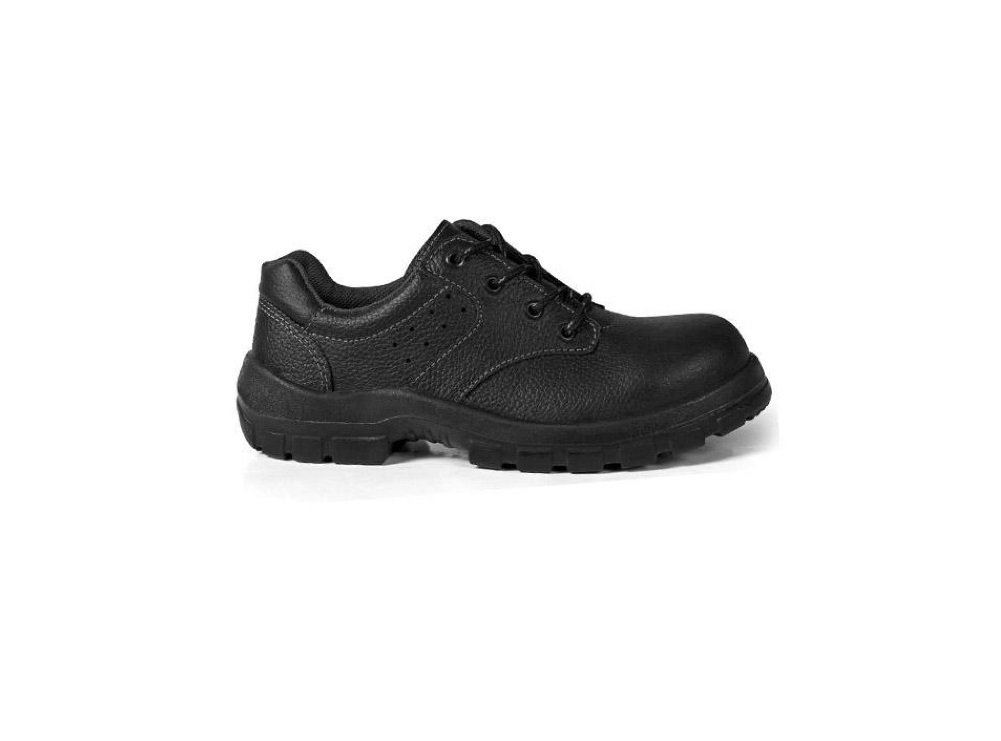 TENIS 34 COURO PRETA AMARRAR BICO PLASTICO SOLA MONODENSIDADE 2020BTCS4600  (*)