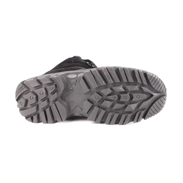 BOTINA 44 COURO NOBUCK DENVER PRETA AMARRAR LINGUA FOLE BICO PLASTICO SOLA BIDENSIDADE 4053BAFN4400LL CA40872 - Foto 1