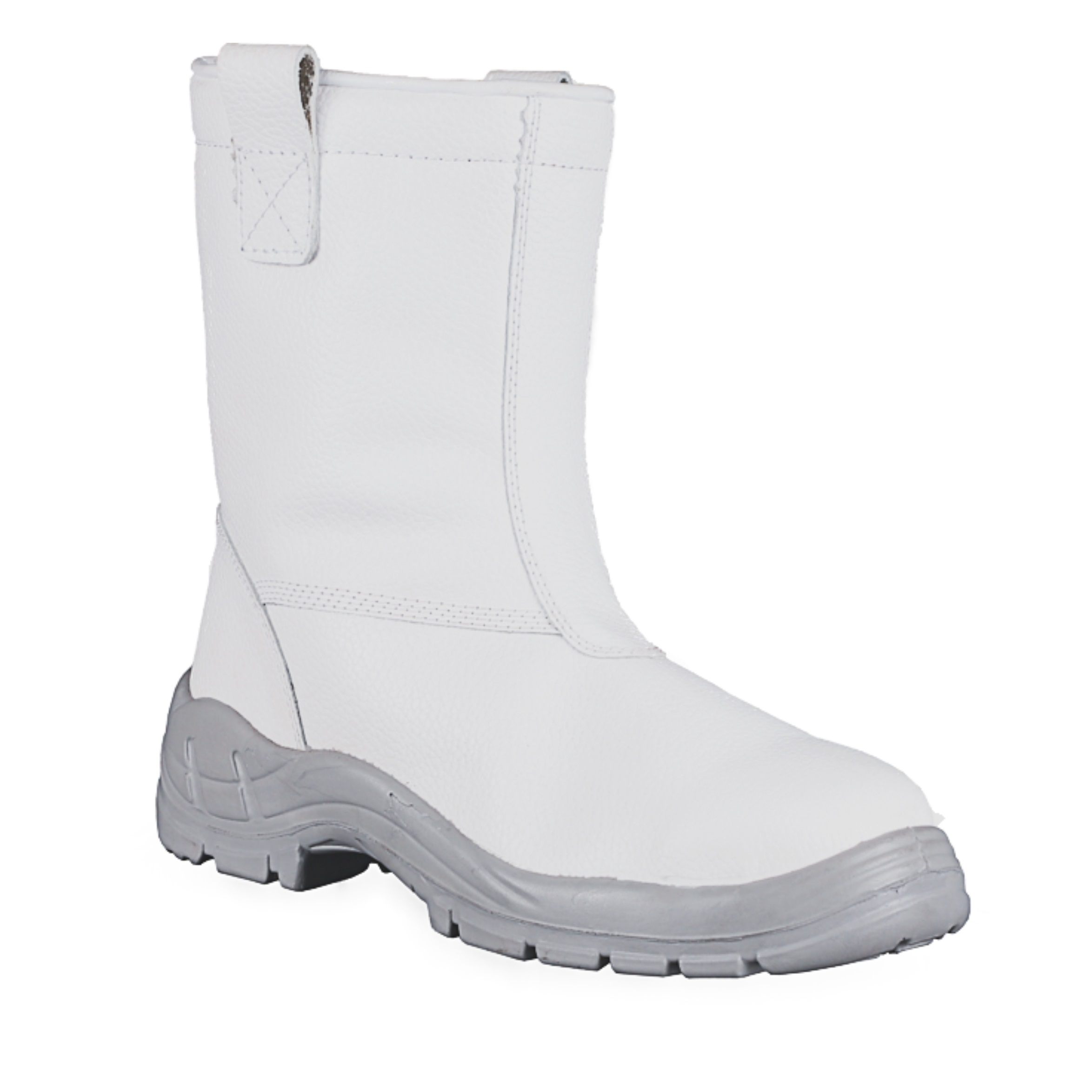 BOTA FRIGORIFICA 46 VAQUETA RELAX BRANCA BICO A�O FORRO TERMICO SOLADO BIDENSIDADE 4010BJFB2400LL  CA26529 - Foto 1