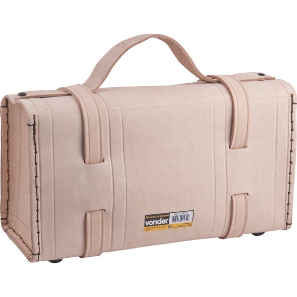 MALETA DE COURO N.40-40X21X14CM - Foto 1