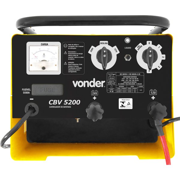 *CARREGADOR DE BATERIA CBV5200 BIV 12/24V L/R - Foto 1