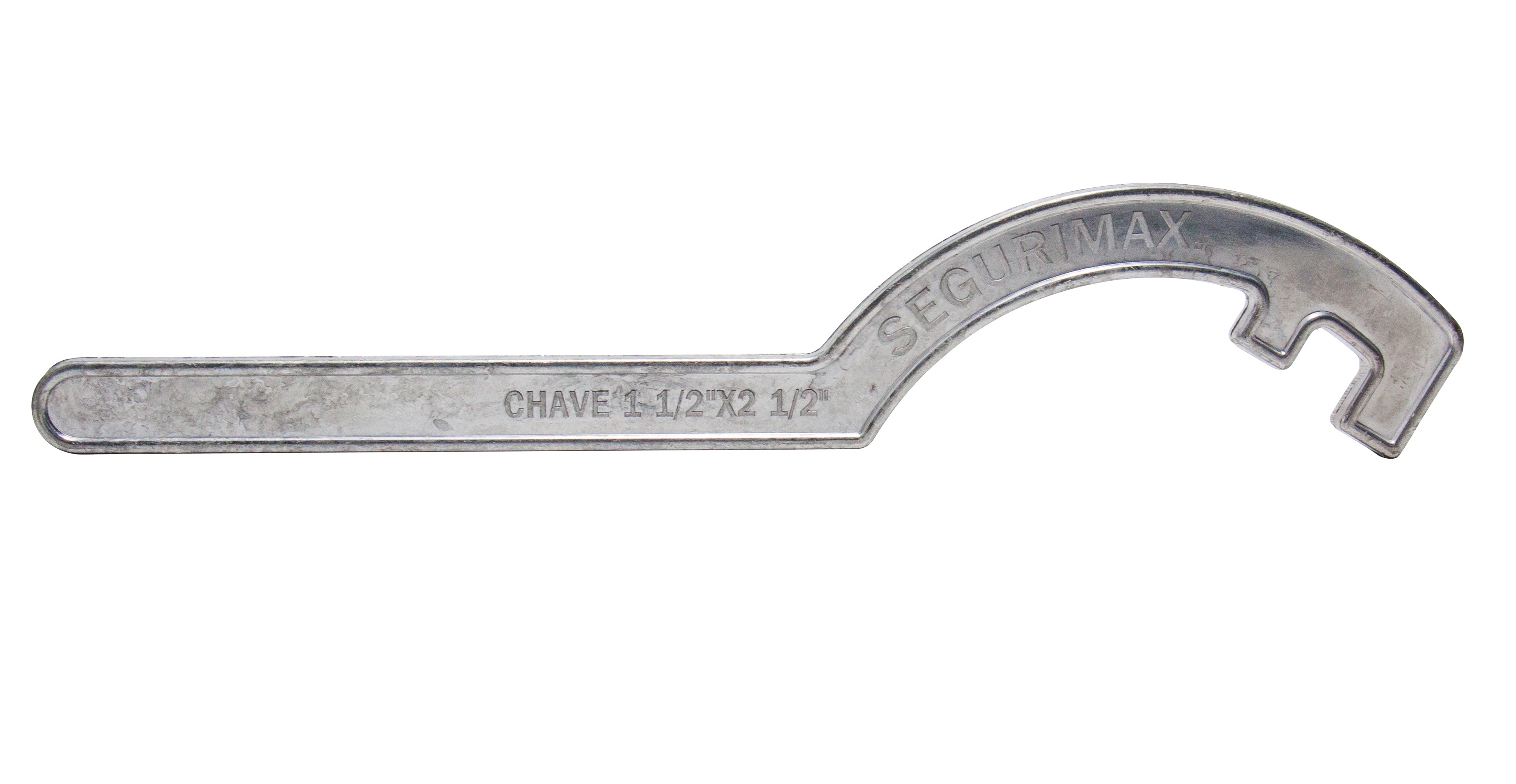 CHAVE DUPLA STORZ ALUMINIO INJETADO 2.1/2 E 1.1/2 (PARA MANGUEIRA DE INC�NDIO) 100/7700 - Foto 1