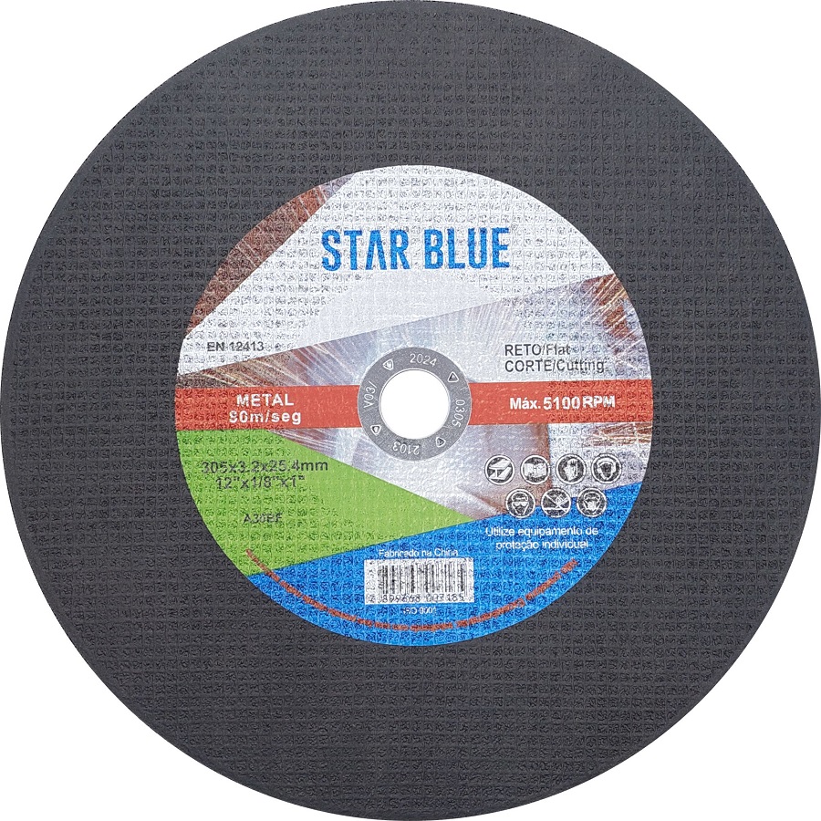 DISCO DE CORTE 2TELAS 12X3,2 F.1 STAR BL (A)