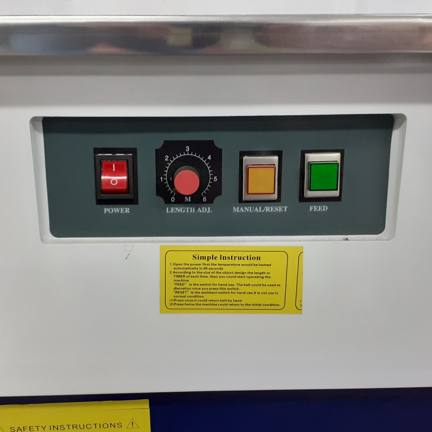 MAQUINA PARA CINTAR SEMI-AUTOM�TICA 220V KZB (A) - Foto 1