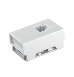 MODULO TOMADA TELEFONE RJ11 2 FIOS 4X2 BRANCO SLIM