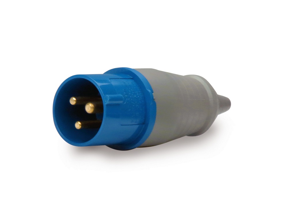 PLUGUE INDUSTRIAL 16A 2P+T 220\240VCA IP44 6H  - Foto 1