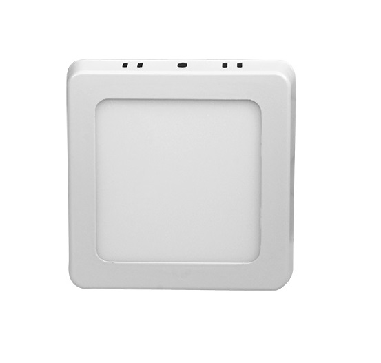 PAINEL LED 12 QUADRADO 6W SOBREPOR 6500K (BRANCA) 390 LUMENS (*) - Foto 1