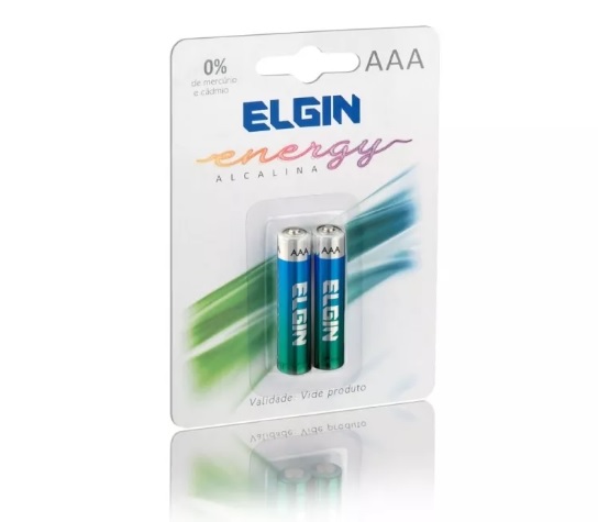 PILHA ALCALINA 1,5V AAA  LR03 (BLISTER COM 2 PILHAS) - Foto 1