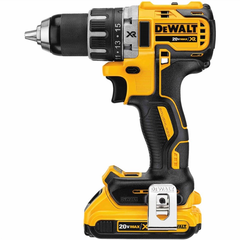 PARAFUSADEIRA E FURADEIRA 1/2 DCD791D2 20V MAX 2B 0-2.000RPM 15 POSICOES DE TORQUE BRUSHLES 220V - Foto 1