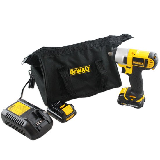 CHAVE DE IMPACTO 3/8 12V MAX  DCF813S2 130NM 0-2.450RPM 1 VELOCIDADE VARI�VEL BIVOLT - Foto 1