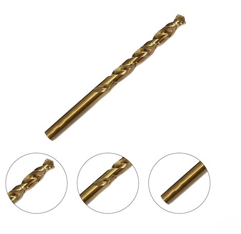 BROCA DE AO RPIDO DWA30450G 4,5MM 135 GOLD