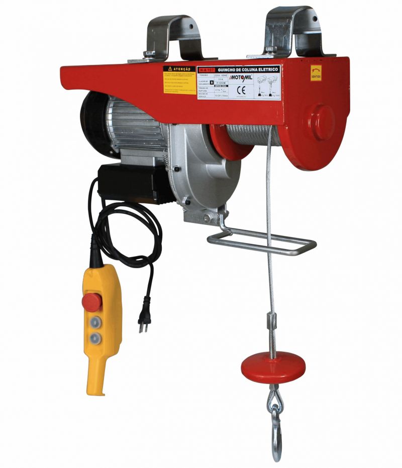 GUINCHO DE COLUNA HA-107 N�O USAR NA CONSTRU��O 1000KG 220V INTERMITENTE - Foto 3