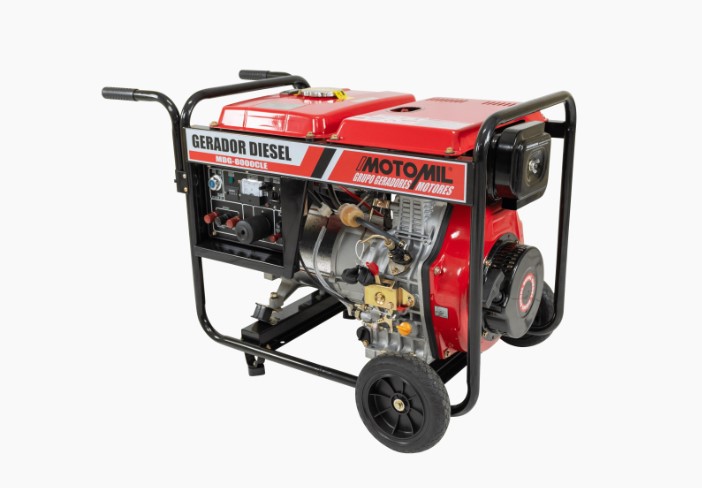 GERADOR MDG-8000CLE DIESEL 6,6KVA MONOF�SICO 127/220 - Foto 1
