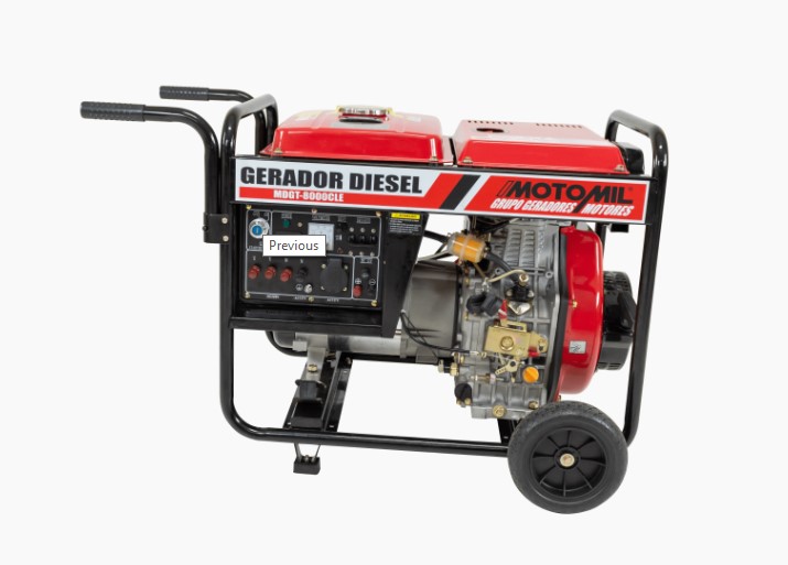 GERADOR MDG-8000CLE DIESEL 6,6KVA MONOF�SICO 127/220 - Foto 2