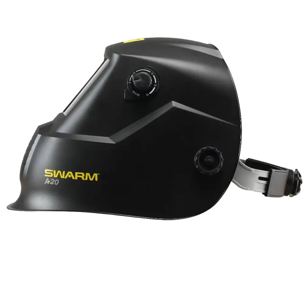 M�SCARA DE SOLDA PROTE��O AUTOM�TICA  SWARM A20 PRETA - Foto 2