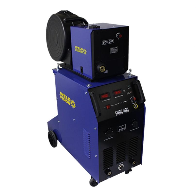 MQUINA MIG FNBC400 COM CABECOTE EXTERNO TRIFSICA 220V