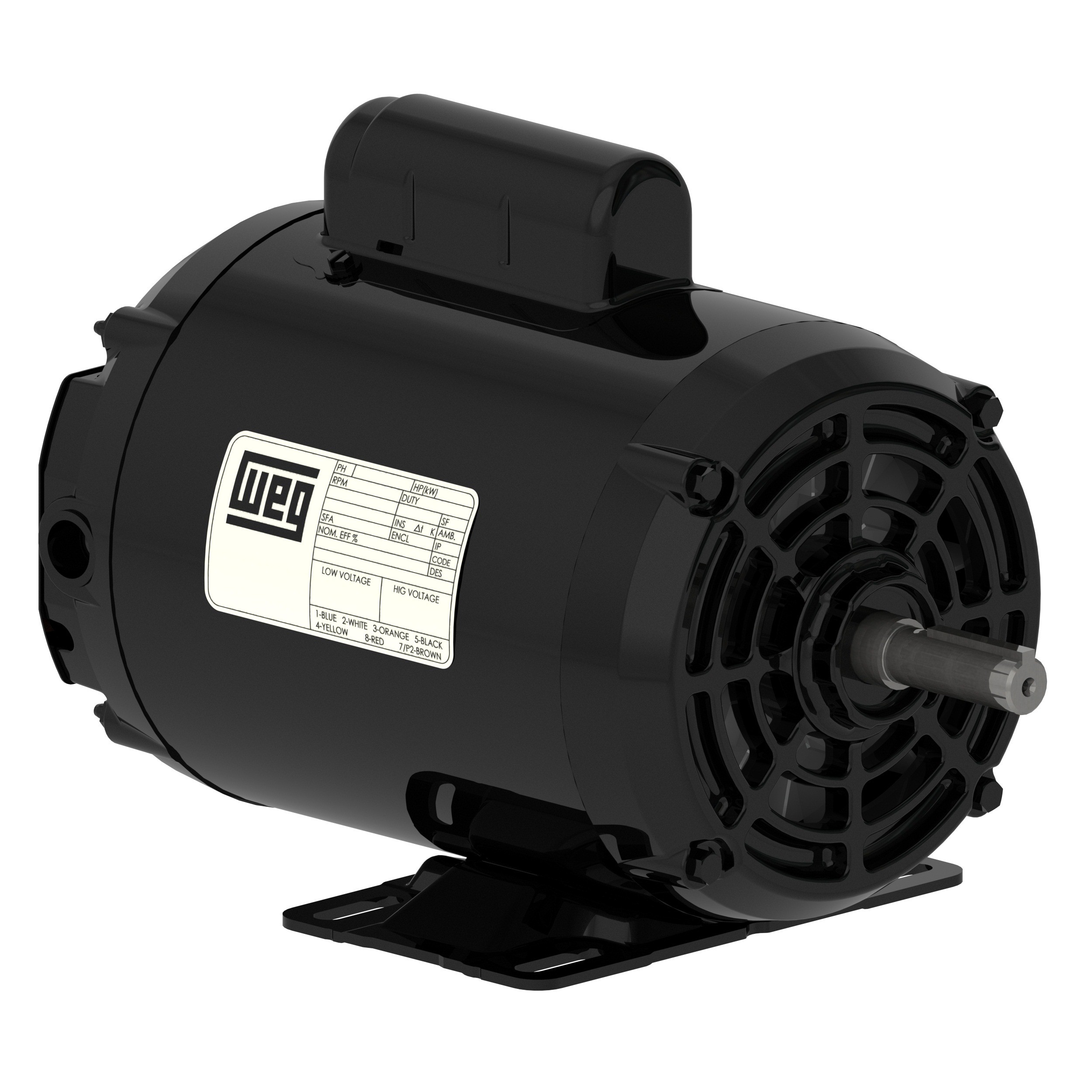 MOTOR 1CV MONOFSICO 2 POLOS D56 B3D IP21 - Foto 1