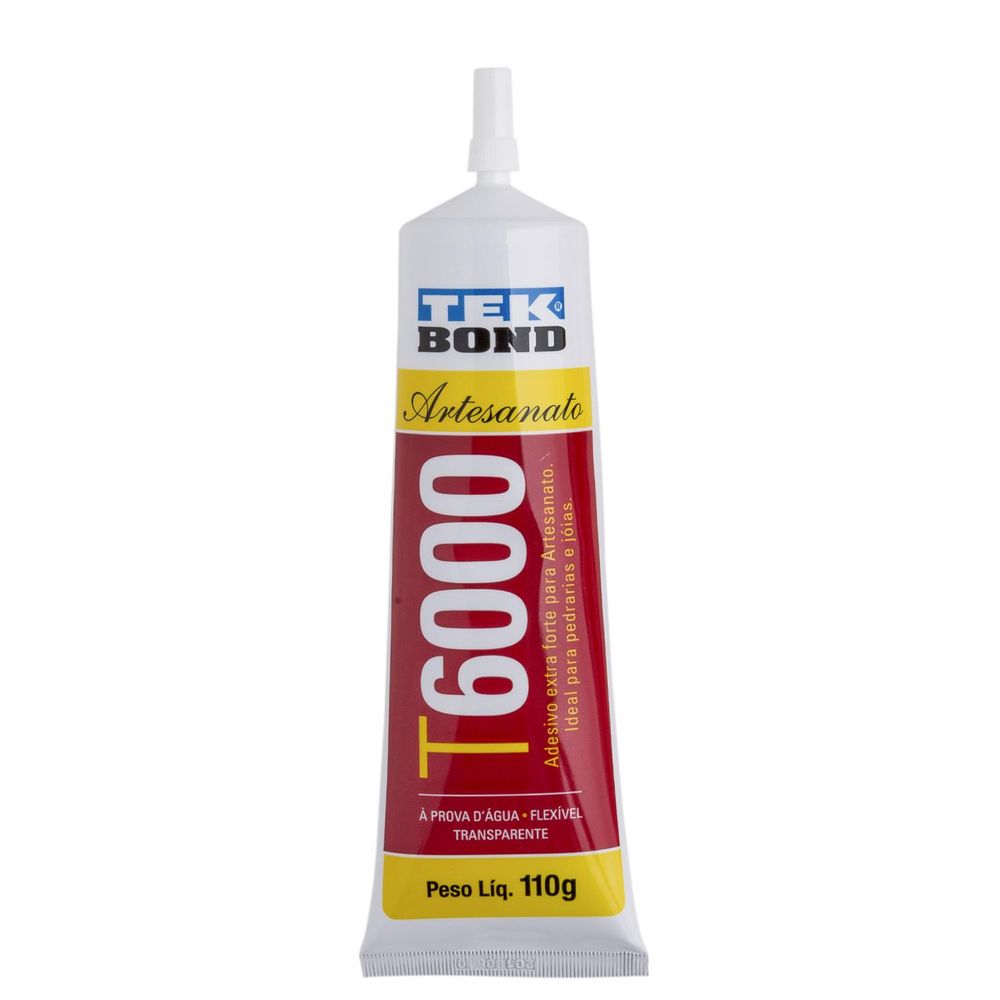 ADESIVO PARA ARTESANATO T6000 110GRR  - Foto 1