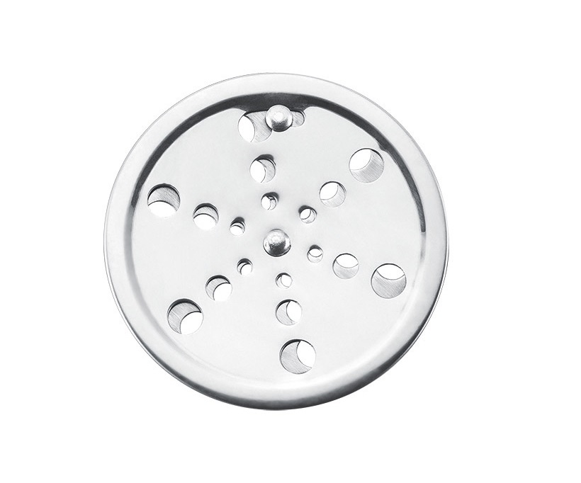 GRELHA PARA RALO SEM CAIXA INOX 430 DIMETRO 10CM REDONDO PR7404 PRIMAFER - Foto 1