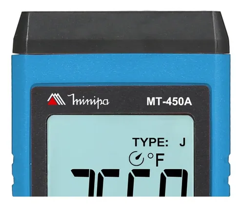 TERMOMETRO DIGITAL 1 CANAL MT-450A DISPLAY ILUM  - Foto 1