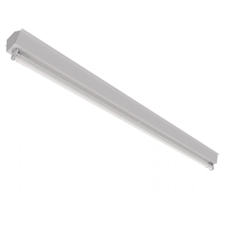CALHA COMERCIAL 1X1200MM PARA LAMPADA TUBO COM SUPORTE FIXA��O SEM SOQUETE - Foto 1