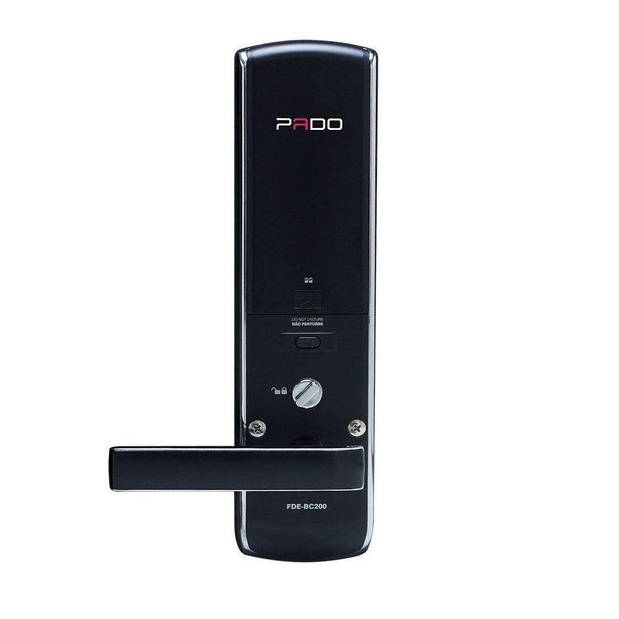 FECHADURA DIGTAL EMBUTIR FDE-BC200 PRETA EXTERNAPRESSION +BB1206:B1312 - Foto 1