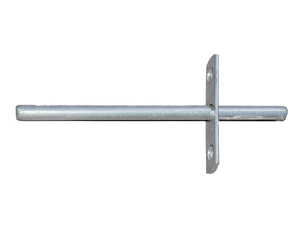 SUPORTE PRATELEIRA 3/8 INVISIVEL ZINCADO RZFIX - Foto 1