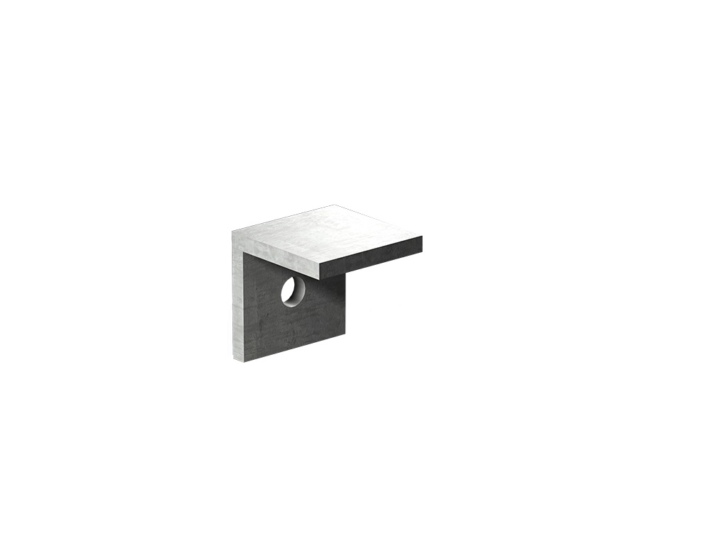 CANTONEIRA EM ALUMINIO 3CM PARA BANCADA GRANITO RZFIX (+KIT INSTALAO) - Foto 1
