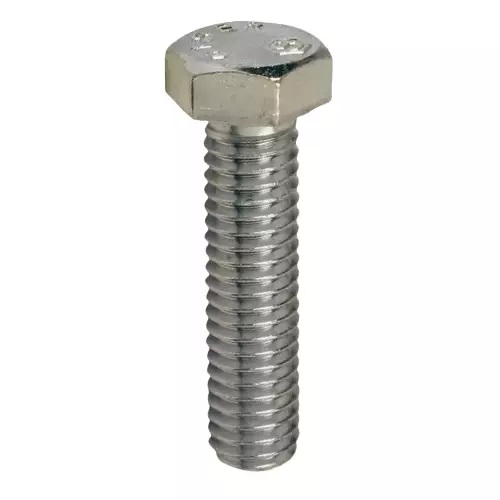 PARAFUSO SEXTAVADO 8X40 MA A2-70 INOX PASSO 1,25 ROSCA INTEIRA
