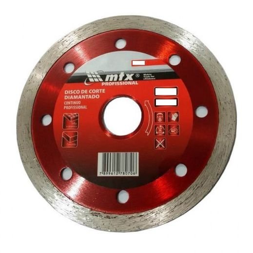 DISCO DE CORTE DIAMANTADO CONTNUO 230X22,2MM CORTE REFRIGERADO - Foto 1