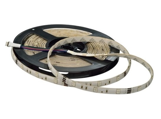 FITA LED INTERNA 4.8W 3000K (AMARELA) 12V 2835 (ROLO COM 5 METROS) IP20 - Foto 1