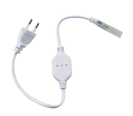 CABO CONECTOR PLUG FITA LED DIRETO NA REDE REF 3528 220V - Foto 1