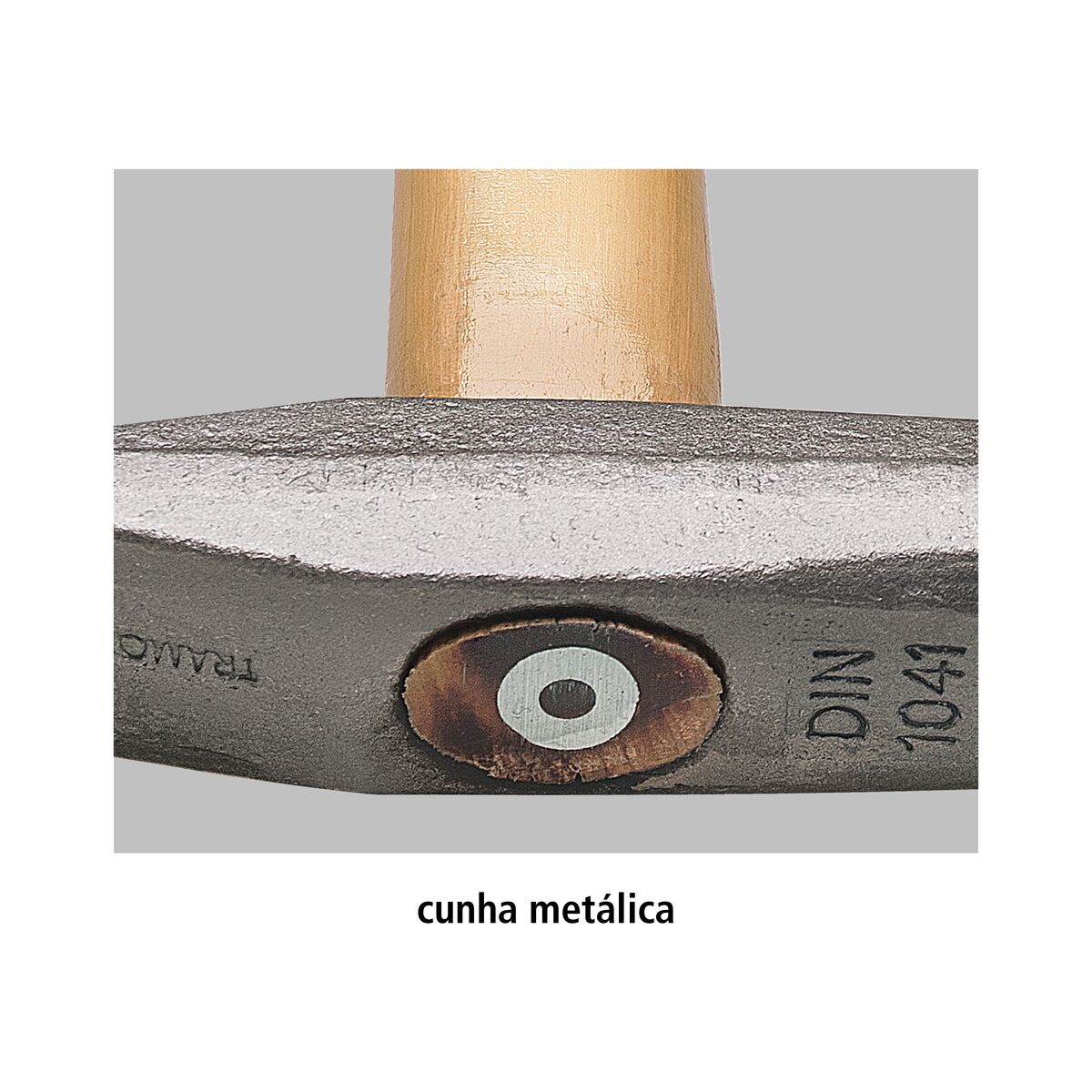 MARTELO PENA 40443004 200G CABE�A EM A�O ESPECIAL JATEADA - Foto 1