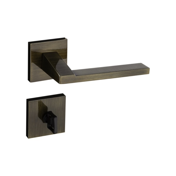FECHADURA BANHEIRO CHOPIN ROSETA 279-90B BX ANTIQUE ZAMAK - Foto 1