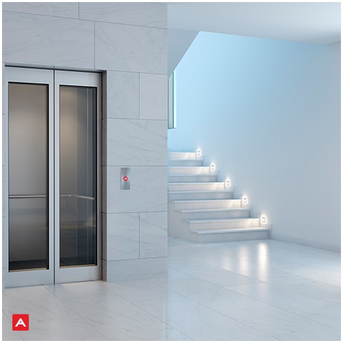 BALIZADOR LED 2W 4X2 6500K (BRANCA) ELEGANCE - Foto 1