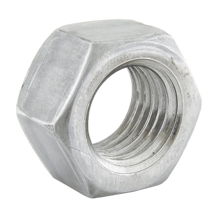 PORCA SEXTAVADA 3/8 UNC (GRAU 2 -  16 FIOS - CH 9/8 ) ZINCADA BRANCA REX